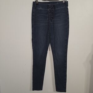 P#73 American Eagle‎ Women's  Size 4 Dark Blue Jeans